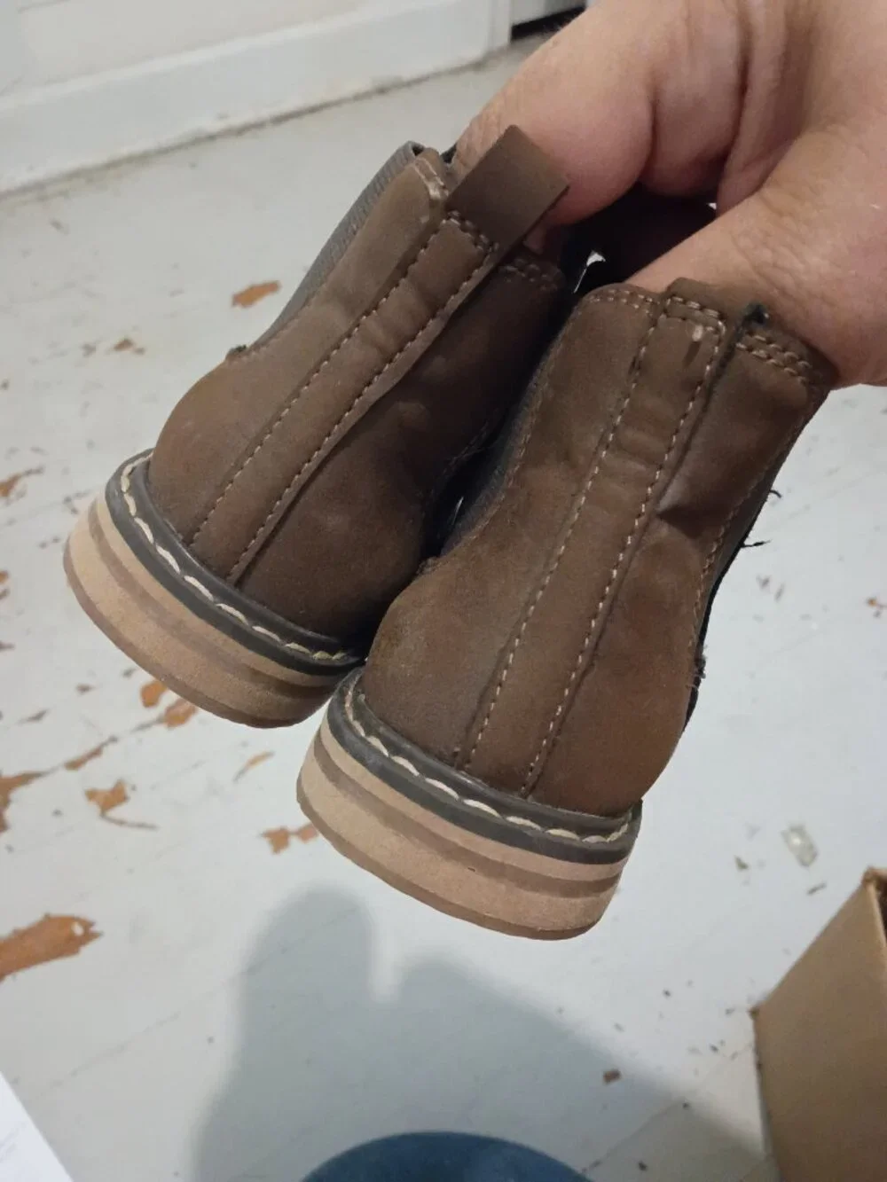 Crevo size 9 boys slip on boots